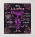 ToMyDaughter-FromMom-Butterfly-PremiumBlanket1